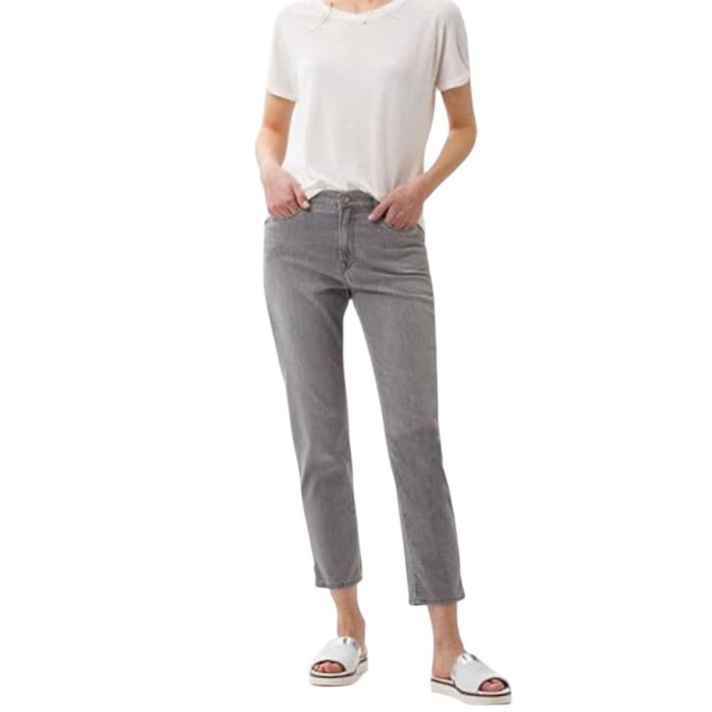 J. CREW Vintage Gray Ankle Straight Fit Jeans